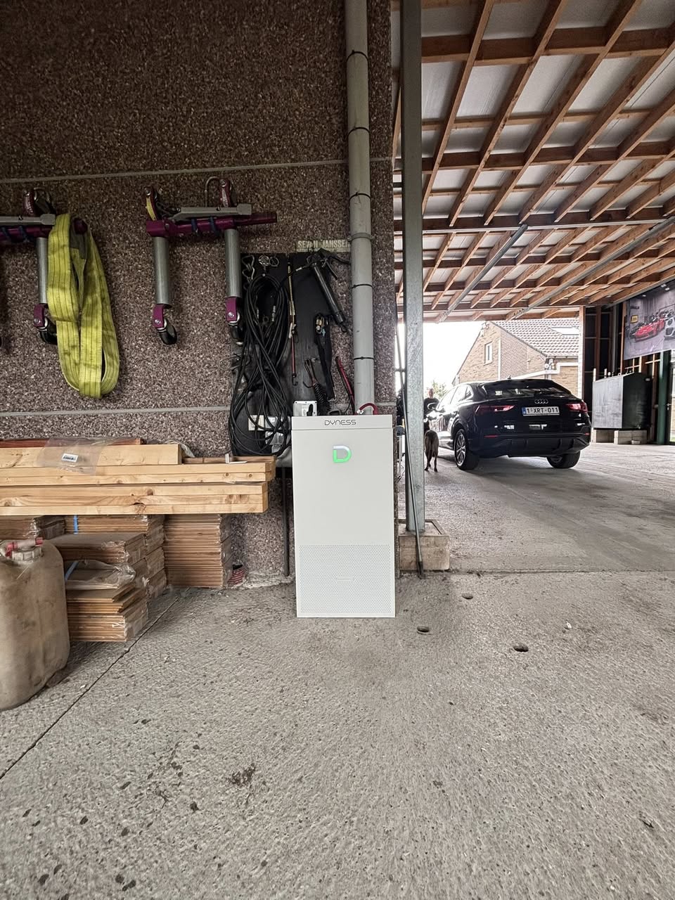 Thuisbatterij installatie
