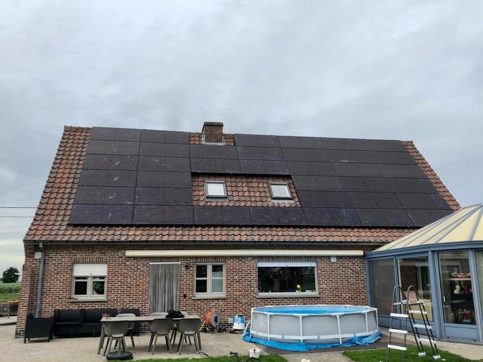Zonnepanelen op dak